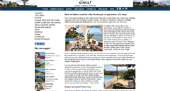 Desktop Screenshot of italyrentals.com